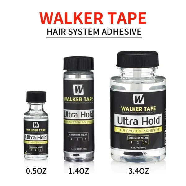Ultra Hold Wig Glue Waterproof Hair Glue For Lace Wig/Toupee/Closure Invisible Hair System Adhesive With Brush+Lace Remover - Image 12