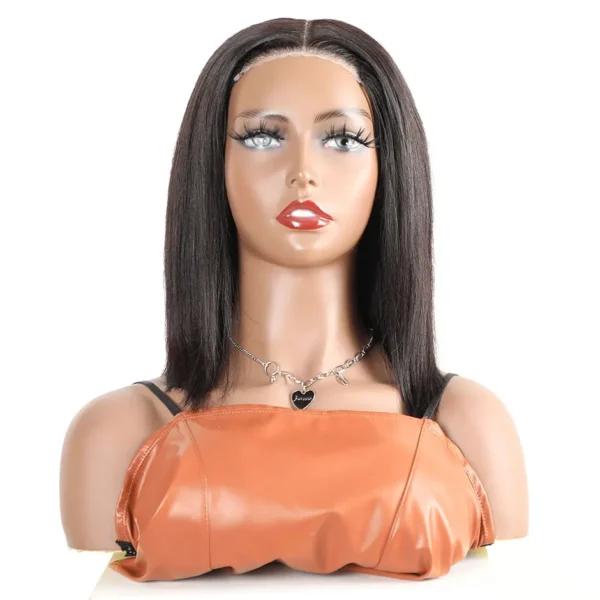 Wear And Go Bob Wigs For Women Human Hair 180% Straight Glueless Wig Ready To Go Human Hair Wigs Pre Cut Lace Air Wig Sale - Image 9