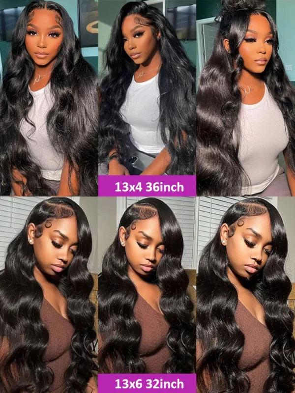 Wear Go Body Wave 5x5 6x4 Pre Cut Lace Closure Wig 13X4 13X6 Lace Front Wig Human Hair Brazilian 100% Human Hair Wigs - Image 14