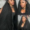 250 300 Density 30 40 Inch 13x6 HD Deep Wave Lace Frontal Wig 13x4 Lace Front Human Hair Glueless 5x5 Lace Closure Curly Wigs - Image 15