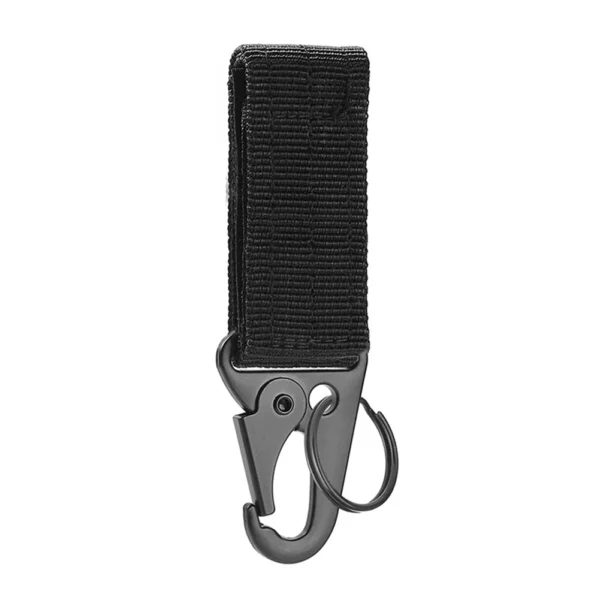 Outdoor Carabiner Keychains Camping Equipment Nylon Hook Carabiner Tactical Military Molle System Hook Belt Keychain - Image 12