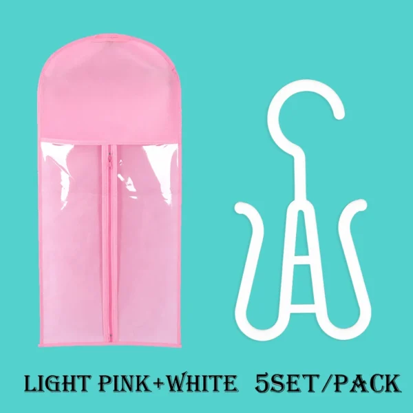 New Hair Extensions Storage Bag With Hanger Portable Wig Storage Bags For Multiple Wigs Ponytail Bundles Hair Extensions Wig Bag - Image 13