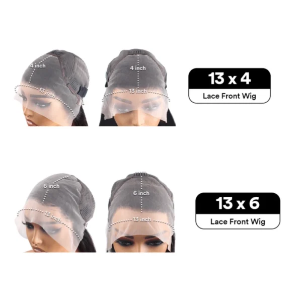 30 40 Inch 13x4 13x6 HD Body Wave Lace Front Wig Pre Plucked Loose Wave Lace Frontal Wig 100% Human Hair Wigs For Black Women - Image 6