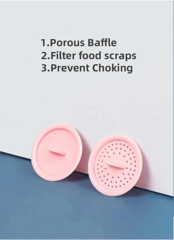 1 Pc Baby Medicine Feeder Bottle 70ml Bear Design Prevent Choking With 2 Pcs  Silicone Replacement Pacifier And Food Spoon Head - Image 18
