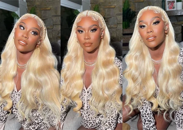 Blonde Body Wave Lace Front Wig HD Transparent Lace 13x4 13x6 Human Hair Wig 613 Pre Plucked Full Frontal Wigs For Black Women - Image 28