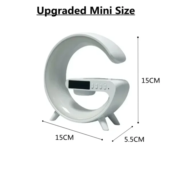Multifunction 4 In 1 Wireless Charger Pad Stand Speaker RGB Night Light Fast Charging Station For iPhone Samsung Xiaomi Huawei - Image 6