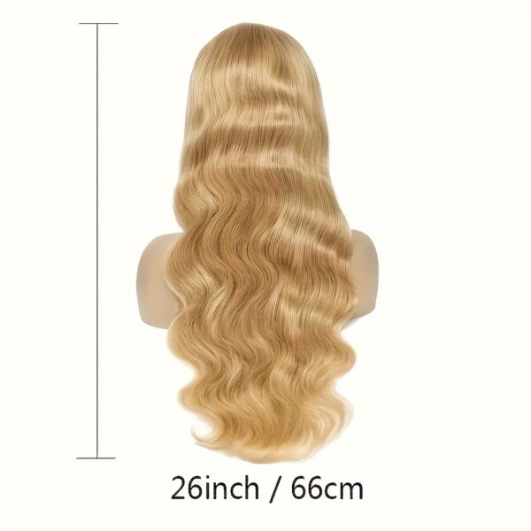 Hot Selling New Styles13x6 Ombre Honey Blonde Lace Front Wigs Human Hair, 27# Frontal Wigs Pre Plucked Bleached Knots Transparent Lace Front Wig Human Hair For Black Women Glueless Human Hair Wig - Image 9