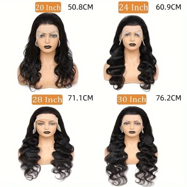 TIMOPOL Wig Human Hair 20-32 Inches, Body Wave Style - 200% Density 13x4 Human Hair Lace Front Wig, Natural Brazilian Virgin Hair, Pre-pulled Baby Hair, No Glue Wig Human Hair Wear And Go - Image 5