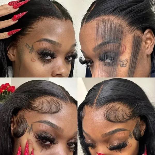 Mossily 300 Density Brazilian 30 40 Inch Bone Straight 13x4 13x6 HD Lace Front Human Hair Wigs Lace Frontal Wig 5x5 Glueless Wig - Image 13