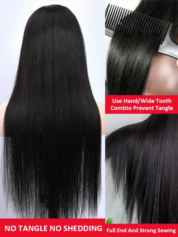 Mossily 300 Density Brazilian 30 40 Inch Bone Straight 13x4 13x6 HD Lace Front Human Hair Wigs Lace Frontal Wig 5x5 Glueless Wig - Image 4