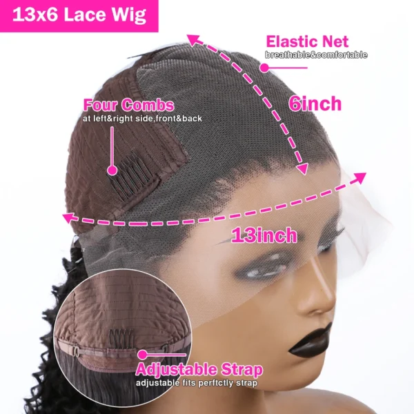 Mossily 300 Density Brazilian 30 40 Inch Bone Straight 13x4 13x6 HD Lace Front Human Hair Wigs Lace Frontal Wig 5x5 Glueless Wig - Image 8