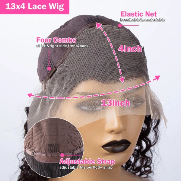 Mossily 300 Density Brazilian 30 40 Inch Bone Straight 13x4 13x6 HD Lace Front Human Hair Wigs Lace Frontal Wig 5x5 Glueless Wig - Image 9