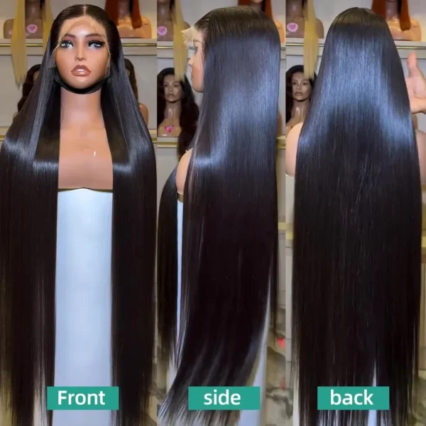Mossily 300 Density Brazilian 30 40 Inch Bone Straight 13x4 13x6 HD Lace Front Human Hair Wigs Lace Frontal Wig 5x5 Glueless Wig - Image 14