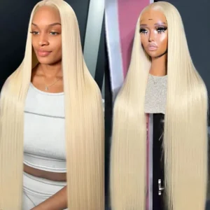 613 Hd Lace Frontal Wig 13x6 Blonde Lace Front Wig Human Hair 30 Inch 13x4 Honey Blond Bone Straight Human Hair Wigs For Women