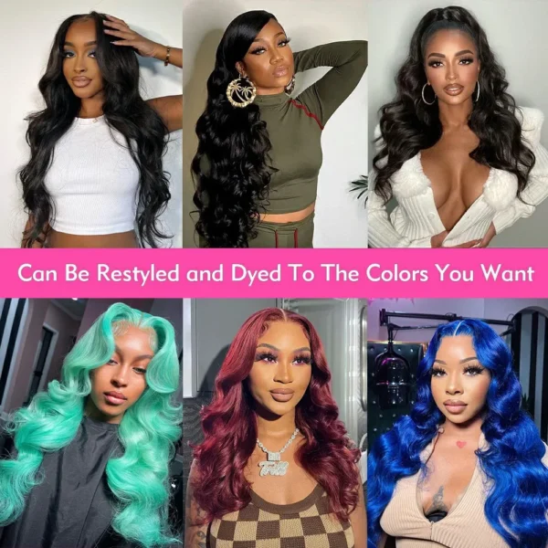 Body Wave Lace Front Human Hair Wigs 13X4 Lace Frontal Wigs For Black Women Brazilian Body Wave 4X4 Lace Closure Wigs Vrvogue - Image 21