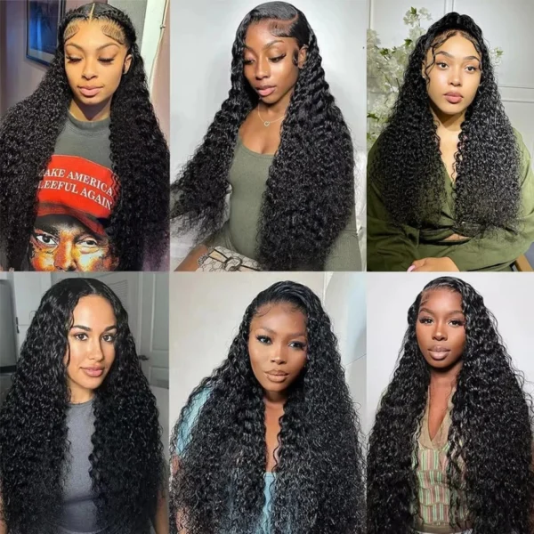 12A Human Hair Bundles Deep Wave 26 28 30 Inch 100%  Unprocessed Brazilian Virgin Hair Weave 3 Bundles Natural Real Human Hair - Image 6