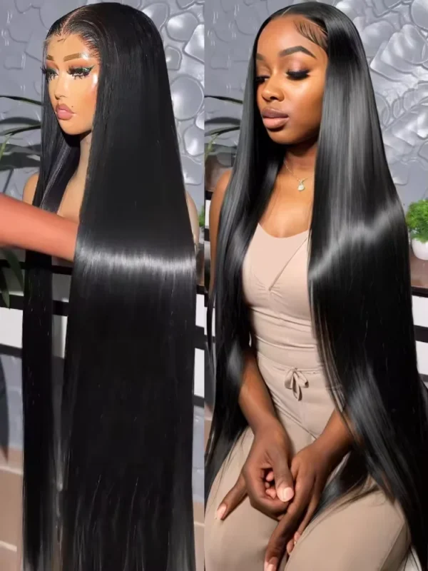 30 40 Inch Bone Straight 13x4 Lace Front Wig High Density 13x6 hd Lace Frontal Wigs Human Hair For Black Women Brazilian Choice