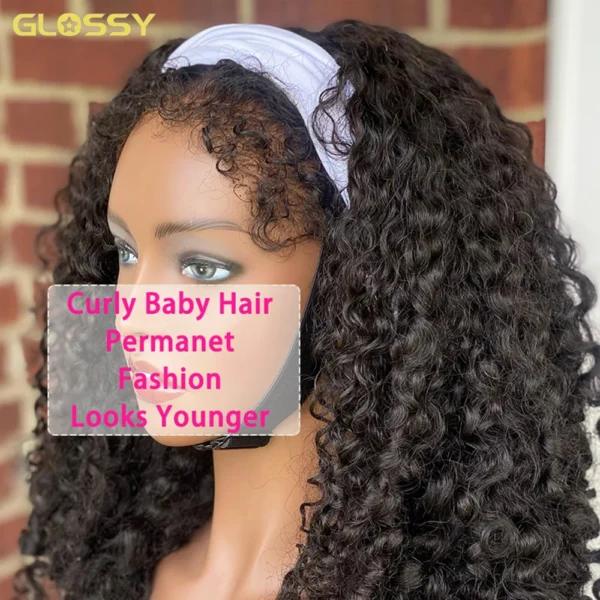 13x6 Hd 250 Density Afro Kinky Curly Wig 100% Human Hair 13x4 4c Edges Frontal Deep Wave Curly Lace Front Wigs For Women on sale - Image 20