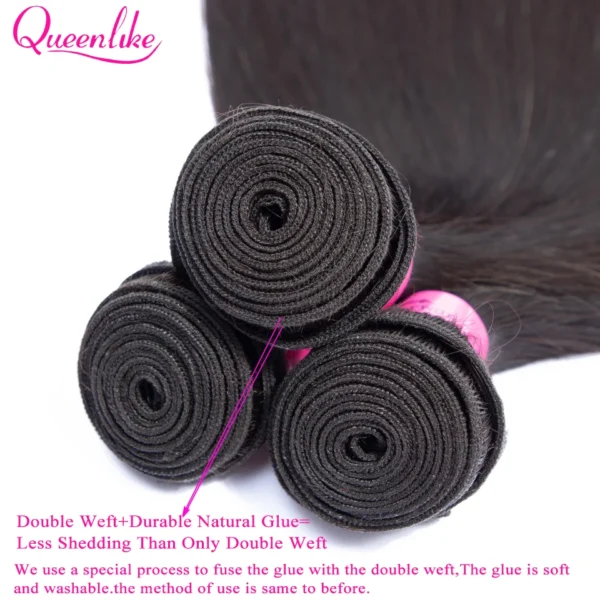30 40inch Straight Human Hair Bundles with 5x5/6x6 Closure Brazilian Raw Bundles 100%Human Hair 13x4 Frontal Closure And Bundles - Image 12