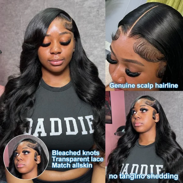 Body Wave Lace Front Human Hair Wigs 13X4 Lace Frontal Wigs For Black Women Brazilian Body Wave 4X4 Lace Closure Wigs Vrvogue - Image 16