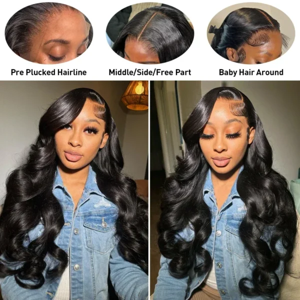 Body Wave Lace Front Human Hair Wigs 13X4 Lace Frontal Wigs For Black Women Brazilian Body Wave 4X4 Lace Closure Wigs Vrvogue - Image 14