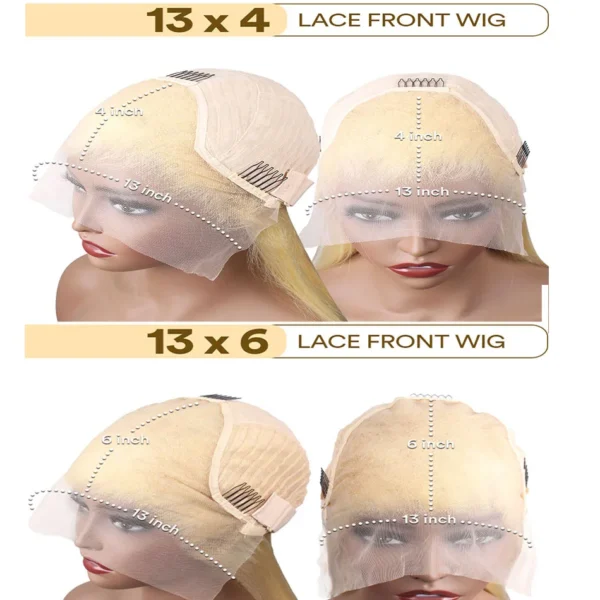 30 Inch 13x6 Transparent HD 613 Honey Blonde Deep Wave Lace Frontal Wigs Brazilian 13x4 Curly Colored Lace Front Human Hair Wigs - Image 12