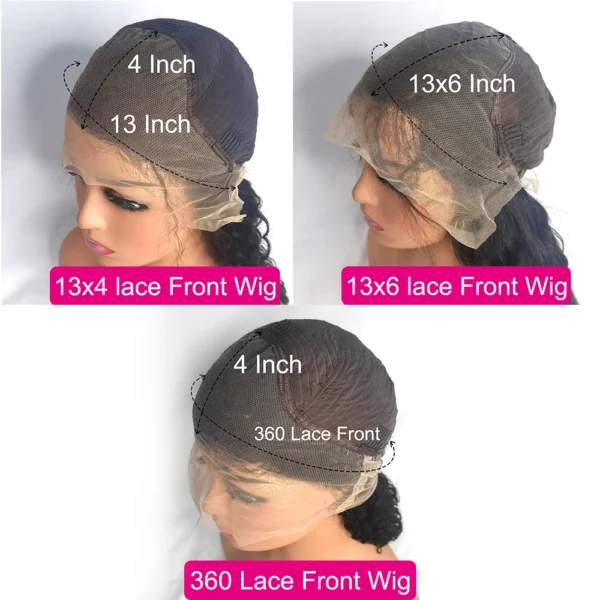 30 40 Inch Brazilian Red 13x6 HD Lace Front Human Hair Wigs 200% Red Color Straight 13X4 Transparent Lace Frontal Wig For Women - Image 6