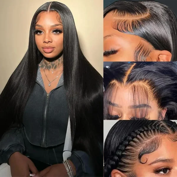 30 40 Inch Bone Straight 13x4 Lace Front Wig High Density 13x6 hd Lace Frontal Wigs Human Hair For Black Women Brazilian Choice - Image 9