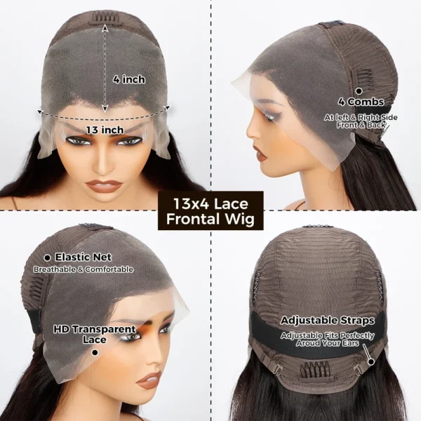 Body Wave Lace Front Human Hair Wigs 13X4 Lace Frontal Wigs For Black Women Brazilian Body Wave 4X4 Lace Closure Wigs Vrvogue - Image 23