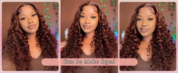 Curly Ginger Human Hair Wigs 13x6 Hd Lace Front Wig Deep Wave 30 Inch High Density Colored 13x4 Lace Frontal Brazilian Choice - Image 21