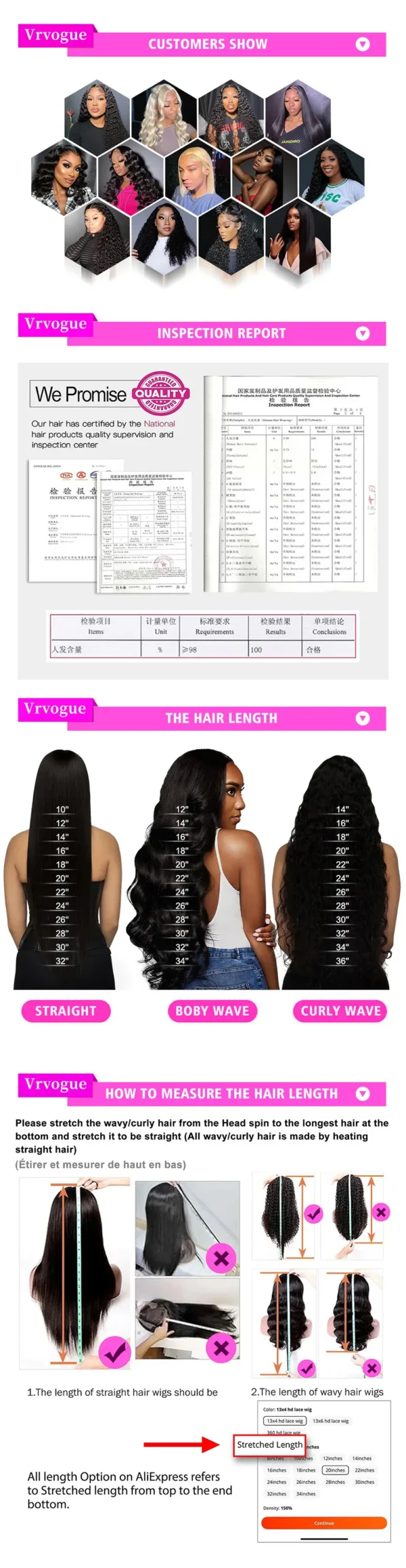 Body Wave Lace Front Human Hair Wigs 13X4 Lace Frontal Wigs For Black Women Brazilian Body Wave 4X4 Lace Closure Wigs Vrvogue - Image 24