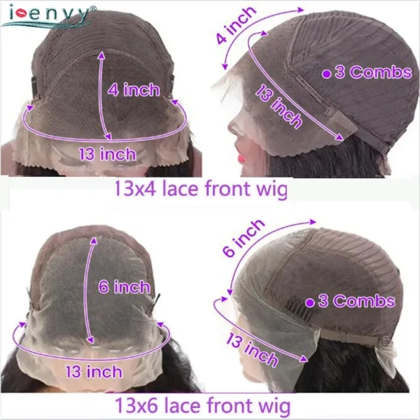 Hot Red 13X6 Lace Front Human Hair Body Wave 30 Inch 99J Burgundy Colored Lace Frontal Wigs Brazilian Curly Wigs For Black Women - Image 6
