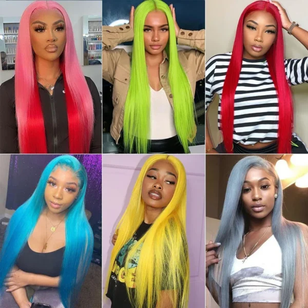 HD Transparent 613 Blonde Straight 13x4 13x6 Lace Front Human Hair Wigs For Women Colored Lace Frontal Wig PrePlucked Brazilian - Image 11